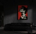 Tablou decorativ cu LED, Mauro Ferretti, Psyco -B, 60x90 cm, canvas/MDF, multicolor