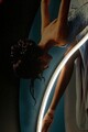 Tablou decorativ cu LED, Mauro Ferretti, Dancer, 60x90 cm, canvas/MDF, multicolor