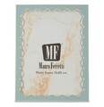 Rama foto, Mauro Ferretti, Juliette, 12.5x17.5 cm, zinc/sticla, albastru deschis/argintiu
