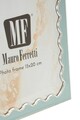 Rama foto, Mauro Ferretti, Juliette, 12.5x17.5 cm, zinc/sticla, albastru deschis/argintiu