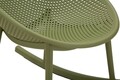 Set 2 scaune balansoar, Mauro Ferretti, Ibiza, 66x88x80 cm, utilizare interior / exterior,  plastic, verde