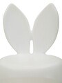 Taburet pentru copii, Mauro Ferretti, Bunny, 57x55x79 cm, plastic, alb