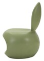 Taburet pentru copii, Mauro Ferretti, Bunny, 57x55x79 cm, plastic, verde
