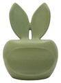 Taburet pentru copii, Mauro Ferretti, Bunny, 57x55x79 cm, plastic, verde