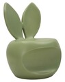 Taburet pentru copii, Mauro Ferretti, Bunny, 57x55x79 cm, plastic, verde
