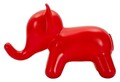 Taburet pentru copii, Mauro Ferretti, Elephant, 86x46x56 cm, plastic, rosu
