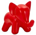 Taburet pentru copii, Mauro Ferretti, Elephant, 86x46x56 cm, plastic, rosu