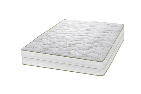 Saltea ortopedica Aloe Vera PLUS Dual Confort, 140x200x30cm, Memory 4 cm, 7 zone de confort, reversibila, fermitate medie