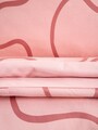 Lenjerie de pat dubla EC Fleur, Homla, 160x200 cm, 3 piese, microfibra din poliester, roz