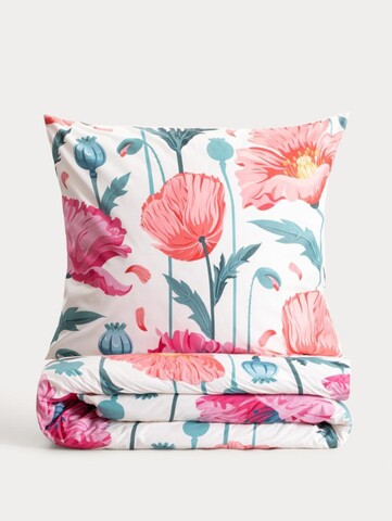 Lenjerie de pat dubla Selva, Homla, 160x200 cm, 3 piese, microfibra din poliester, multicolor