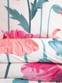 Lenjerie de pat pentru o persoana Selva, Homla, 140x200 cm, 2 piese, microfibra din poliester, multicolor