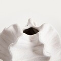 Vaza Mare, Homla, 21x21x20 cm, ceramica, alb