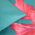 Lenjerie de pat pentru o persoana Bloom, Homla, 140x200 cm, 2 piese, bumbac, verde