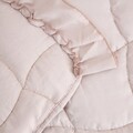 Cuvertura de pat Leona, Homla, 200x220 cm, poliester, crem