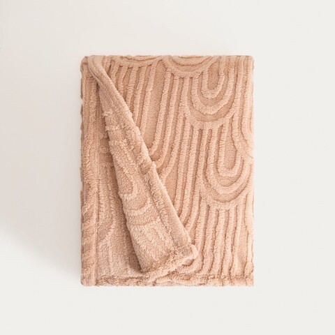 Patura Darin, Homla, 150x200 cm, poliester, bej