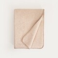 Patura Mallow, Homla, 150x200 cm, bumbac/acril/poliester, bej