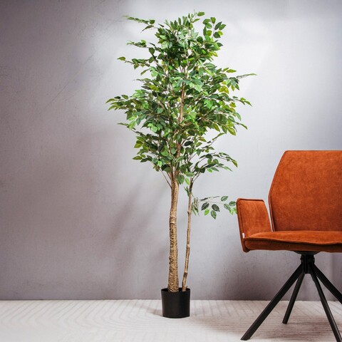 Planta artificiala ficus Topical Zone, Homla, 170 cm, plastic, verde
