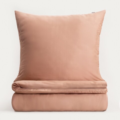 Lenjerie de pat King Size, Avelia, Homla, 200x220 cm, 3 piese, bumbac/poliester, bej