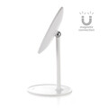Oglinda cosmetica cu LED-uri, Luigi Ferrero, FR-801 Round, 20 cm, rotire 360 grade, 2000mAh