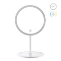 Oglinda cosmetica cu LED-uri, Luigi Ferrero, FR-801 Round, 20 cm, rotire 360 grade, 2000mAh
