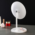 Oglinda cosmetica cu LED-uri, Luigi Ferrero, FR-801 Round, 20 cm, rotire 360 grade, 2000mAh