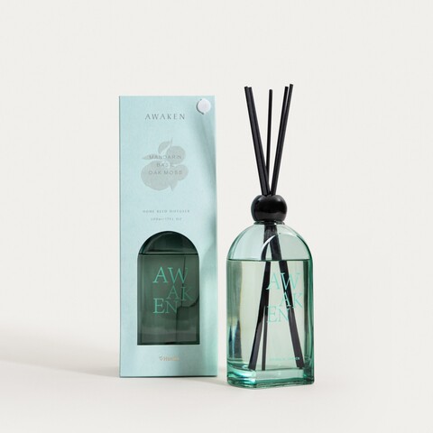 Difuzor de parfum cu betisoare Zen Ritual, Homla, 500 ml, sticla, albastru