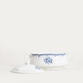 Supiera Lourry, Homla, 3 L, portelan, alb/albastru