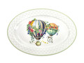 Platou pentru servire, Wonderland, Brandani, 35x24 cm, portelan New Bone China