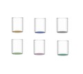 Set 6 pahare, Bottom, Brandani, 8x10 cm, sticla