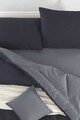Lenjerie de pat pentru o persoana (FR), 2 piese, L'essentiel Maison, Mix, Negru / Fume