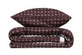 Lenjerie de pat dubla Super King (EU) (IT), L'essentiel Maison, Camicia, Maroon / White