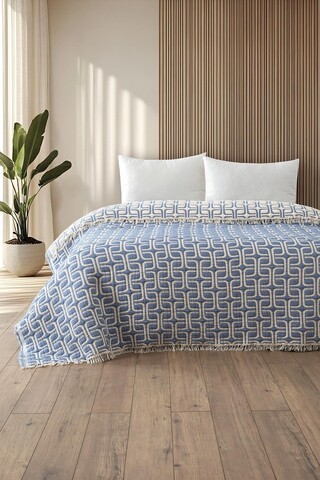 King Quilt, L'essentiel Maison, Perge, Albastru