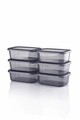 Set recipiente depozitare, Hermia, 200BYR1109, Antracit