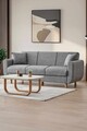 Canapea extensibila 3 locuri, Atelier del Sofa, 218NVD1105, Gri