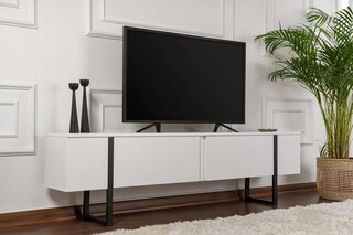180x45x30 cm, Alb;Negru