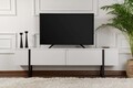 Comoda TV, Nordure, Serenity, 180x45x30 cm, Alb/Negru
