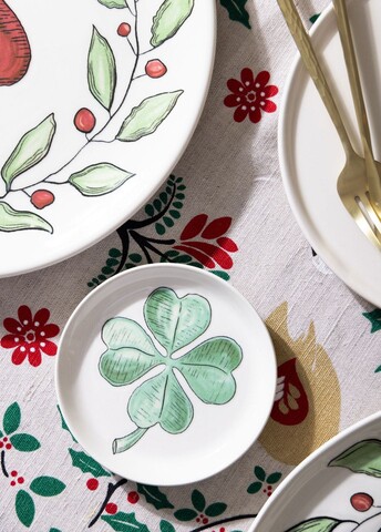 Set boluri pentru sos, Hermia, 280TMA3380, Alb/Verde