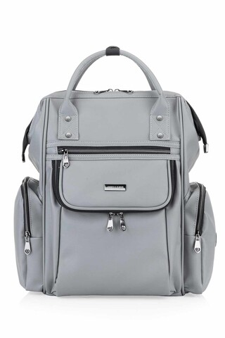 Ghiozdan multifunctional pentru mamici, Wallxpert, Luxella, Gri