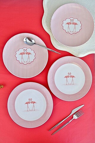 Set farfurii pentru desert, Hermia, 311MBL1315, Multicolor