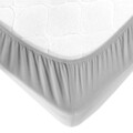 Cearceaf de pat cu elastic Jersey Single Large (FR), L'essentiel Maison, Grey, Gri