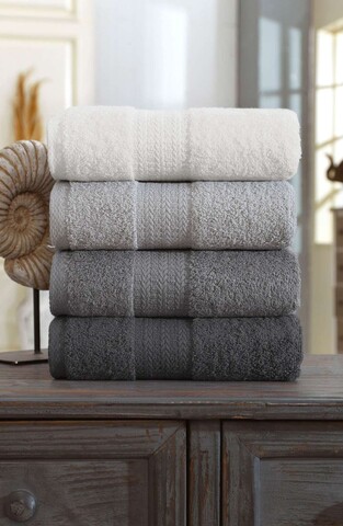 Set prosoape, L'essentiel Maison, Rainbow, Gri