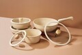 Set vase pentru gatit, Hermia, 343HNG1103, Baza de indicție, Crem