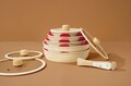 Set vase pentru gatit, Hermia, 343HNG1103, Baza de indicție, Crem