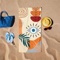 Prosop de plaja, L'essentiel Maison, BT2023020, 75x150 cm, Multicolor