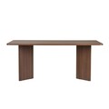 Masa, Nordure, Linza, 180x75x90 cm, Maro