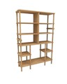 Corp biblioteca, Hanah Home, Salvia, 120x174x30 cm, Stejar