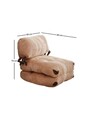 Fotoliu extensibil, Atelier del Sofa, 383EVN1102, Camel