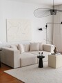 Canapea 3 locuri, Atelier del Sofa, 383EVN1245, Alb