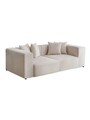 Canapea 3 locuri, Atelier del Sofa, 383EVN1245, Alb