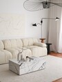 Canapea 3 locuri, Atelier del Sofa, 383EVN1249, Alb